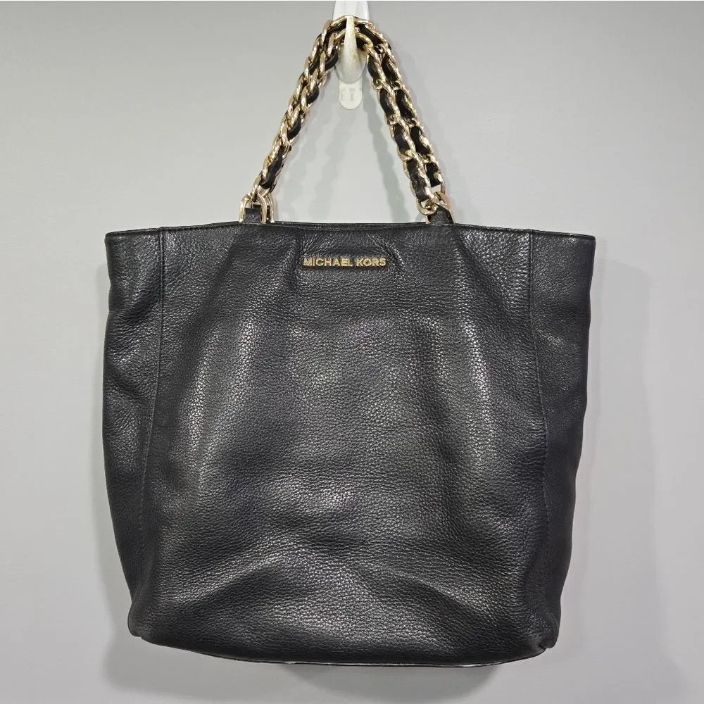 🐢 Michael Kors Leather Tote Bag